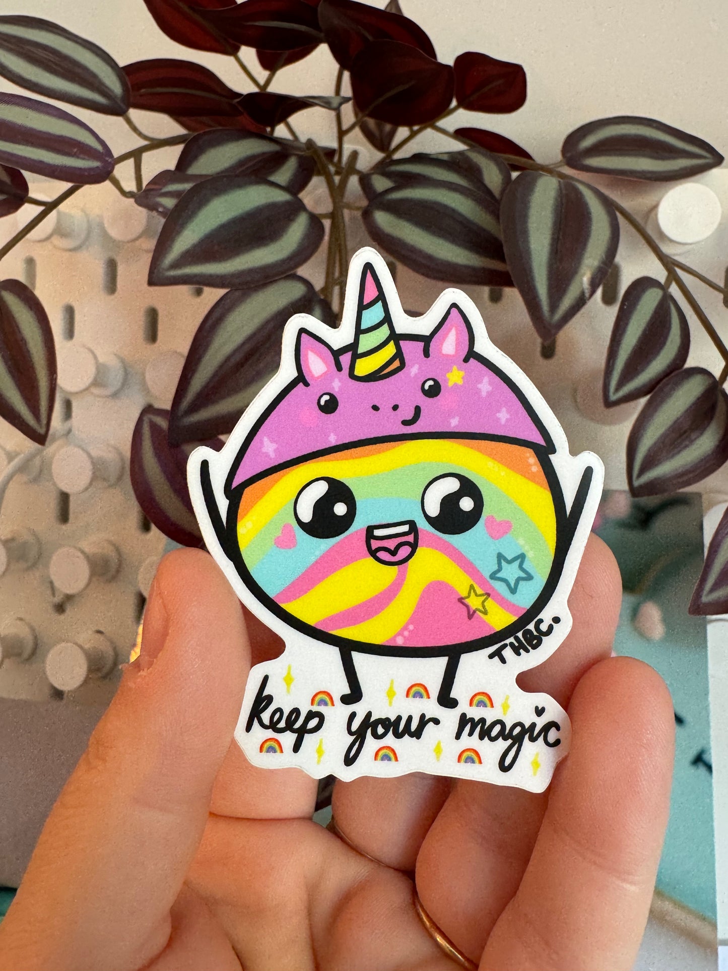 Keep your magic vinyl sticker