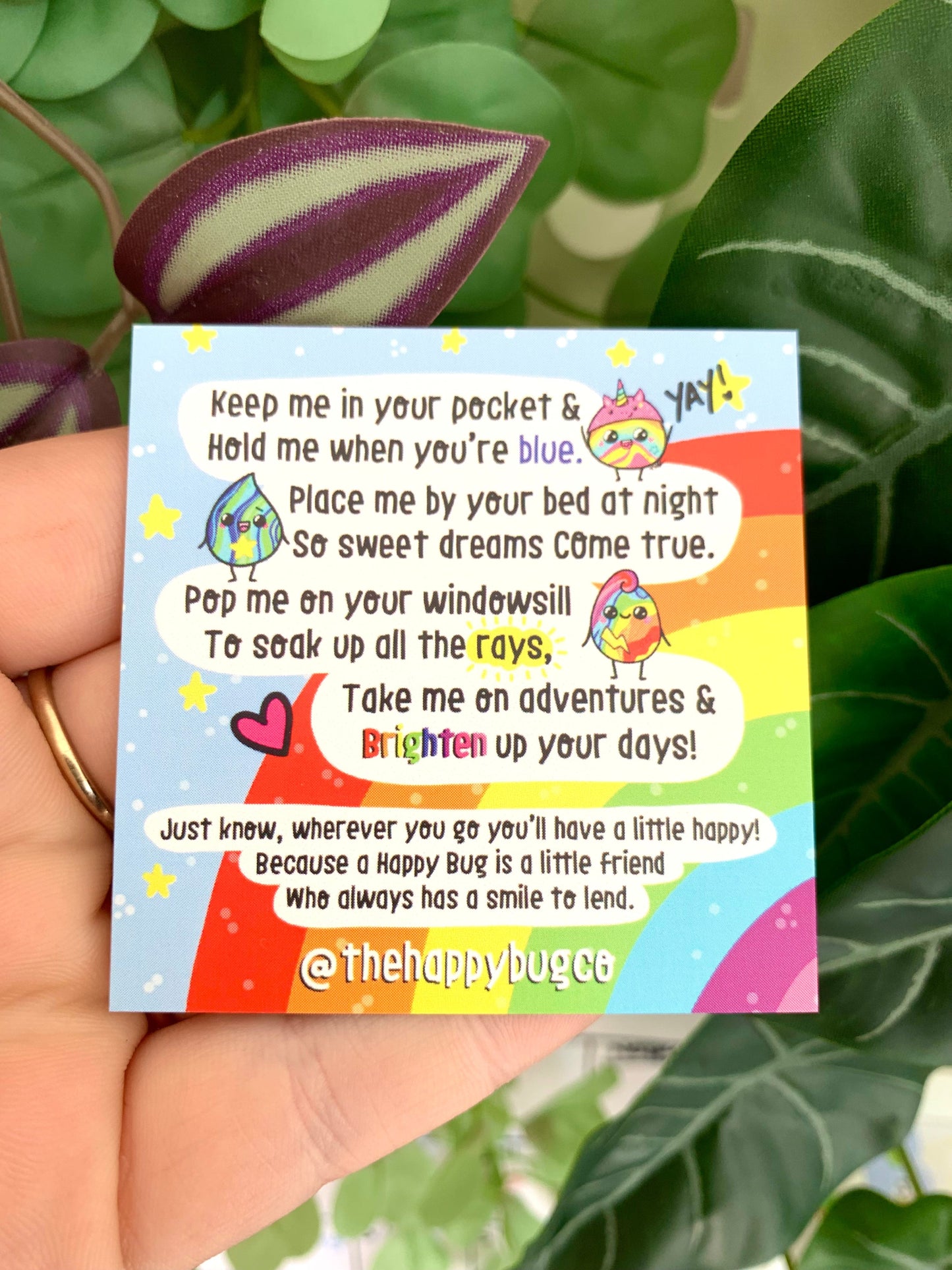 Green Sprinkle Of Luck Gold Star Thumby (textured)