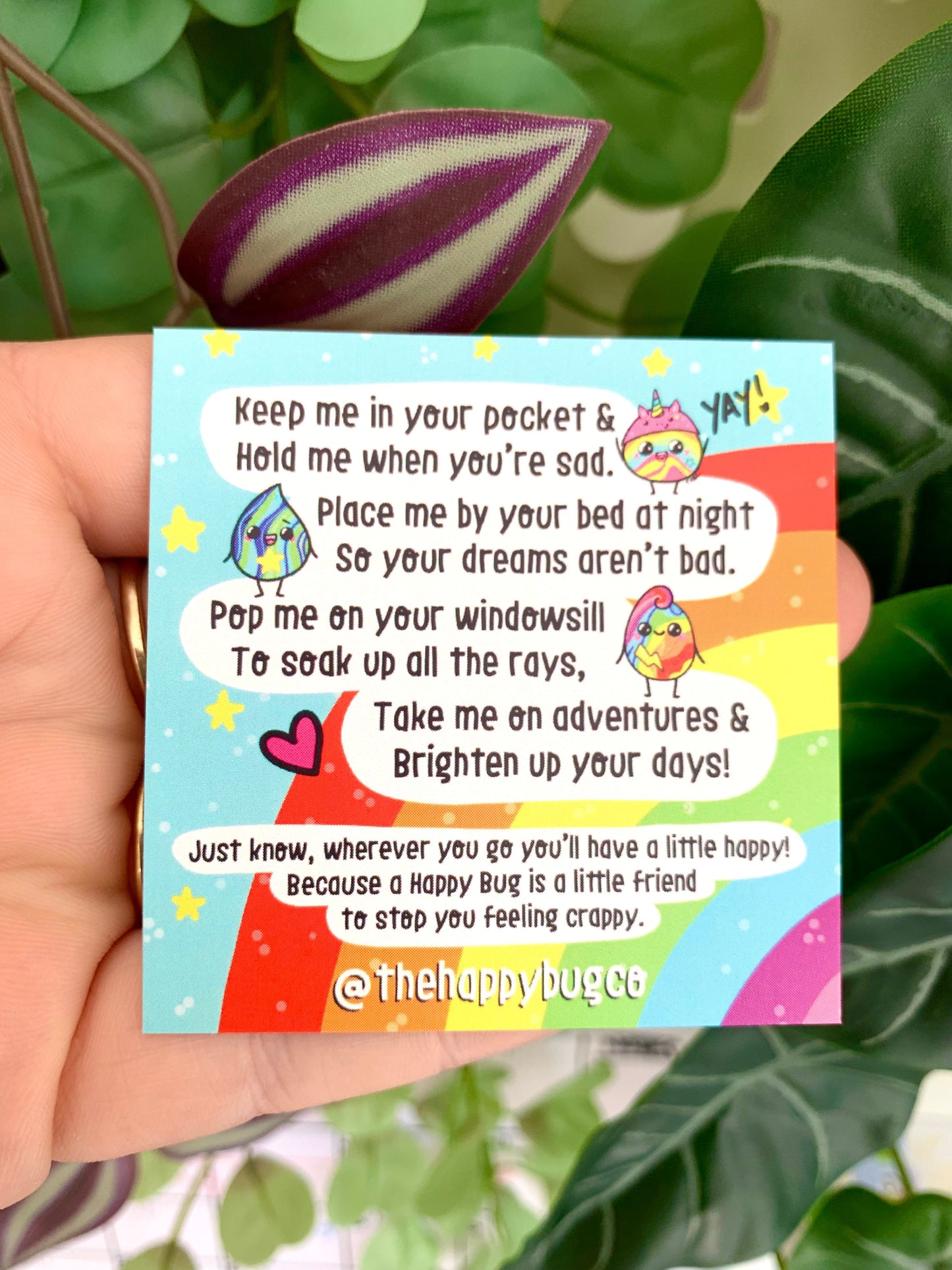 Green Sprinkle Of Luck Gold Star Thumby (textured)