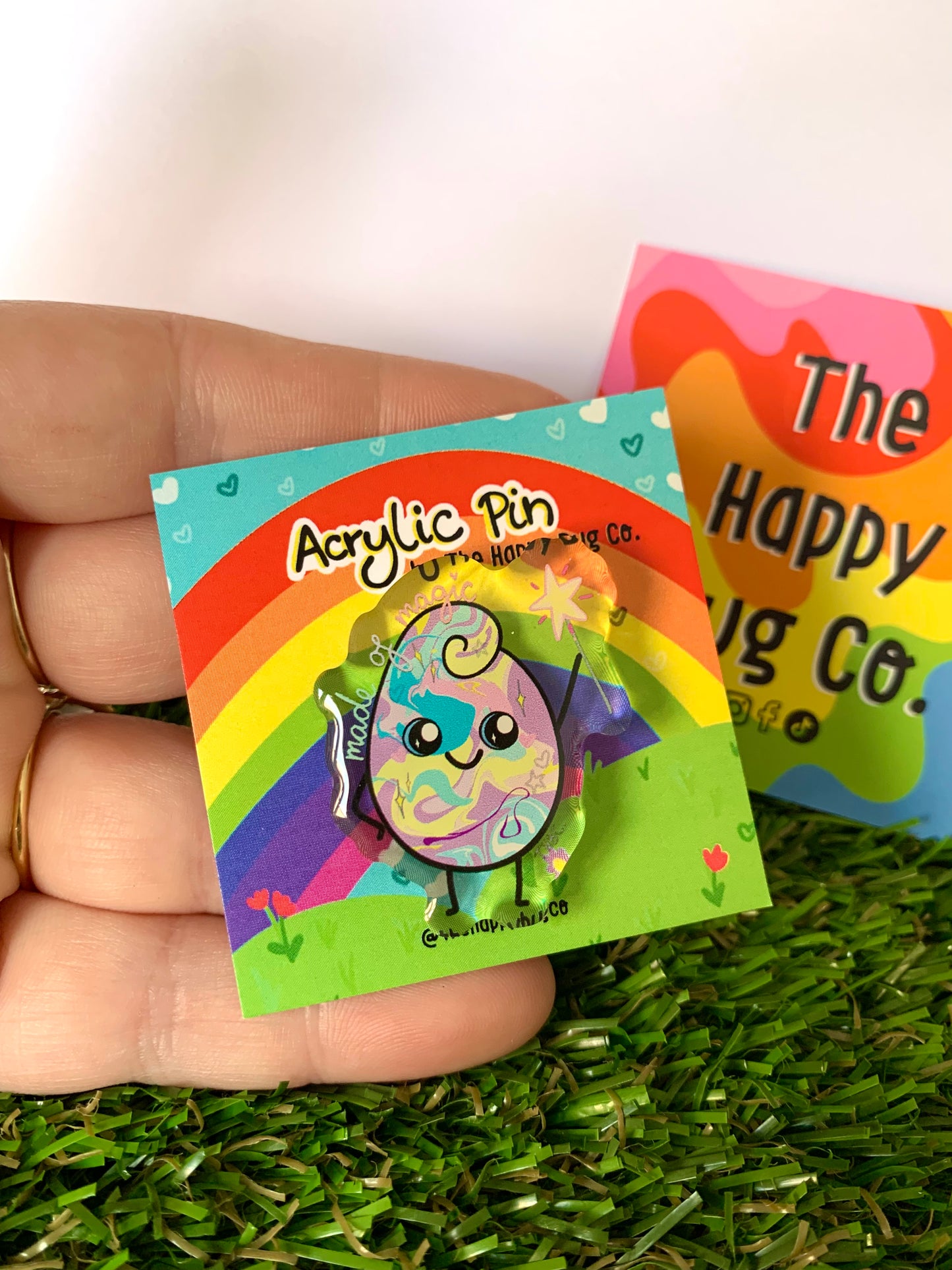 Acrylic Pin Badge - Choose your character
