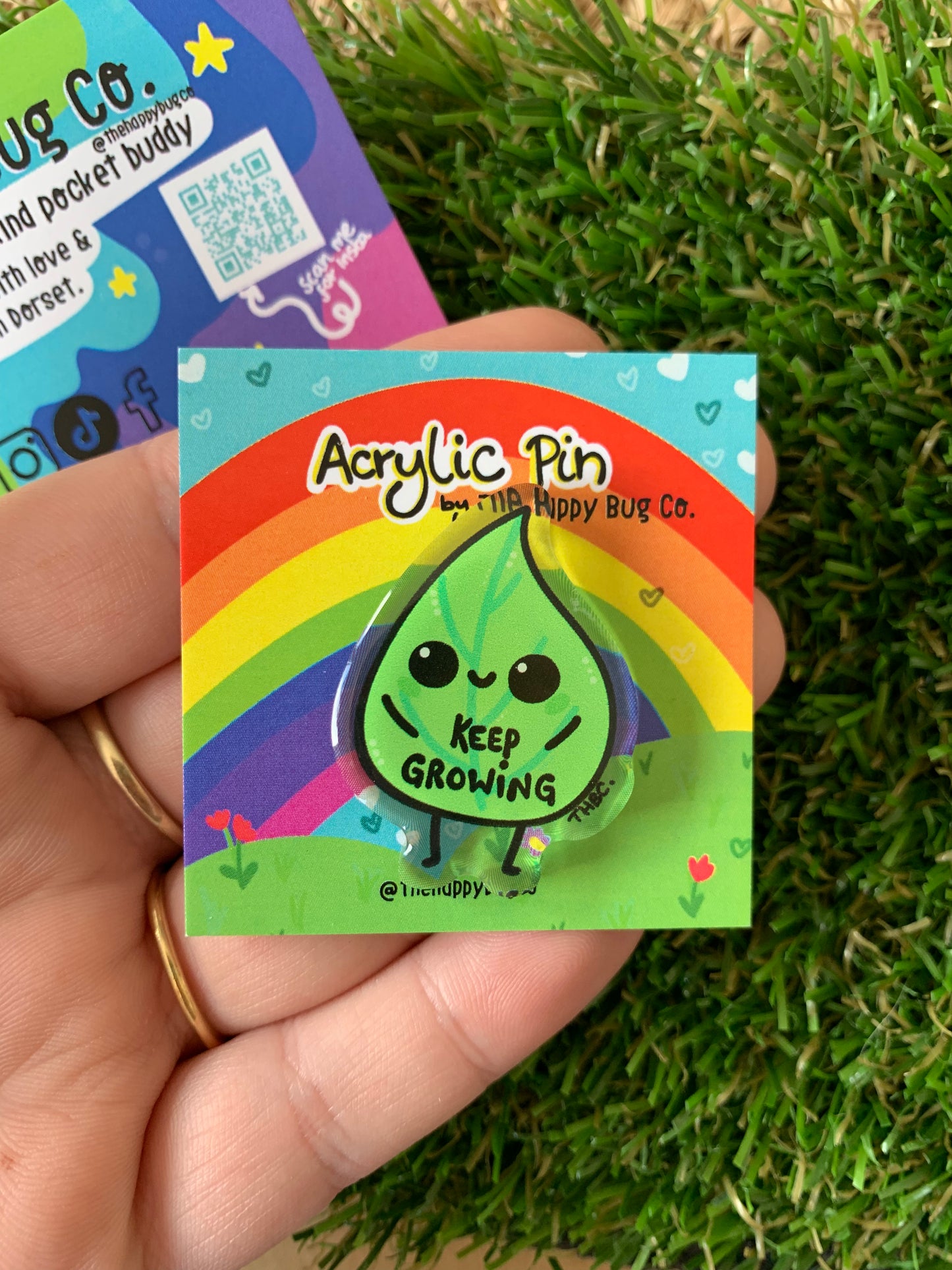 Acrylic Pin Badge - Choose your character