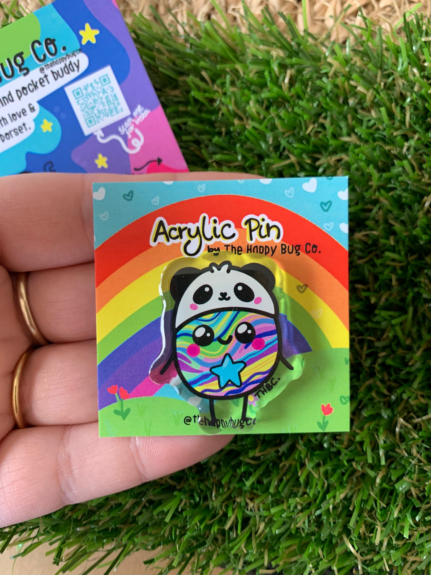 Acrylic Pin Badge - Choose your character