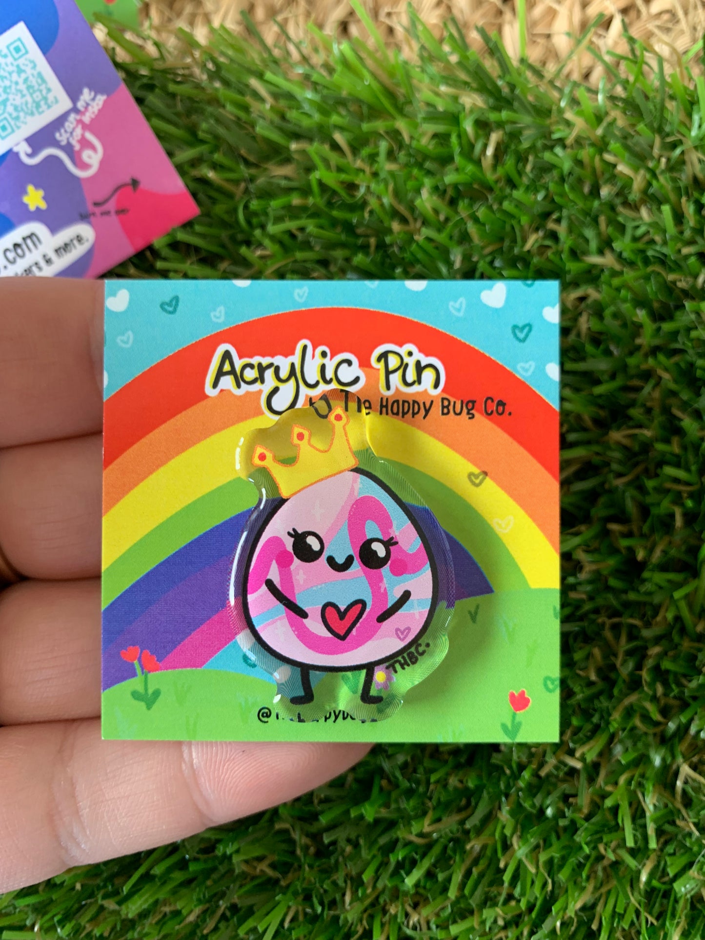 Acrylic Pin Badge - Choose your character