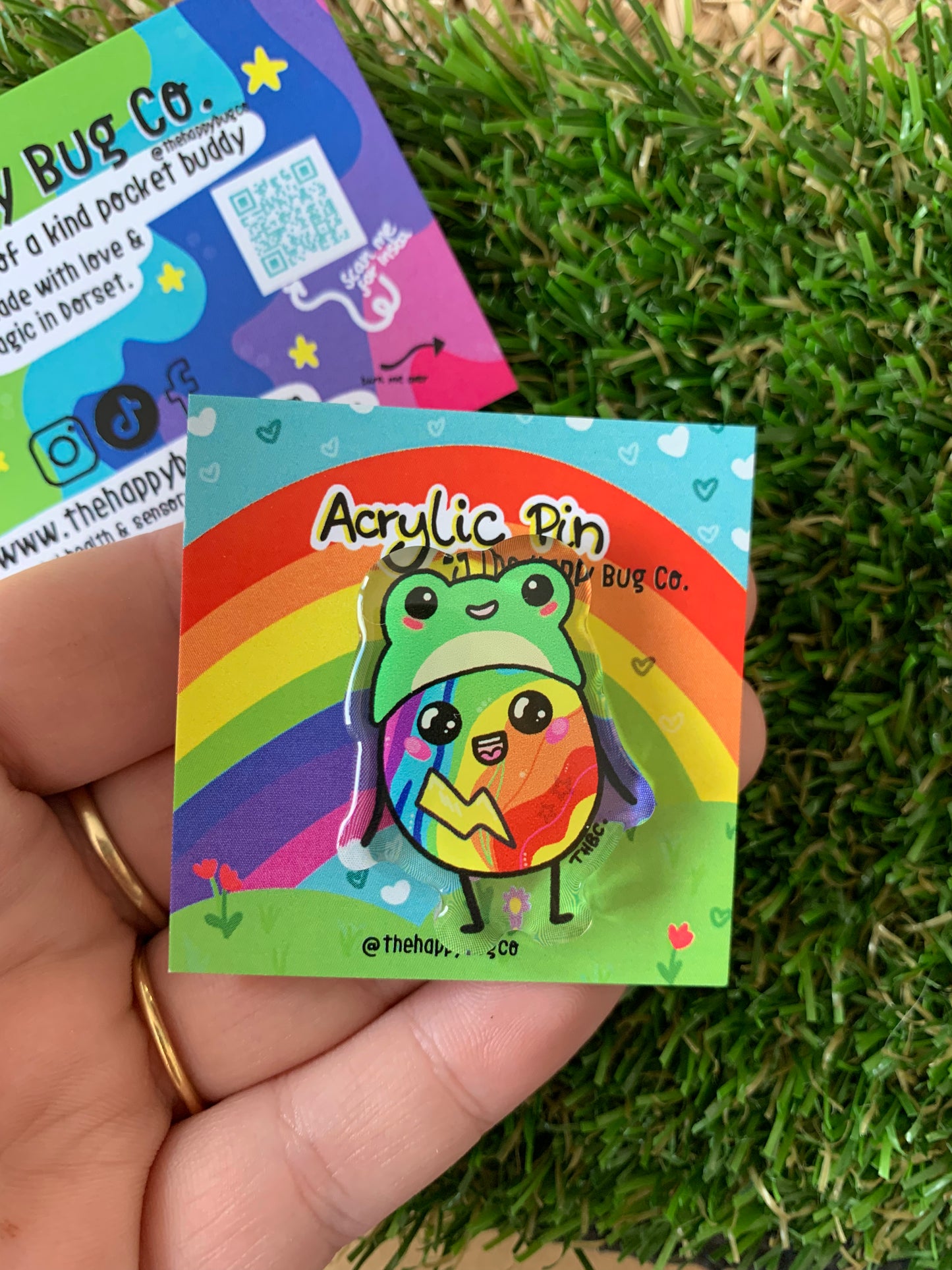 Acrylic Pin Badge - Choose your character