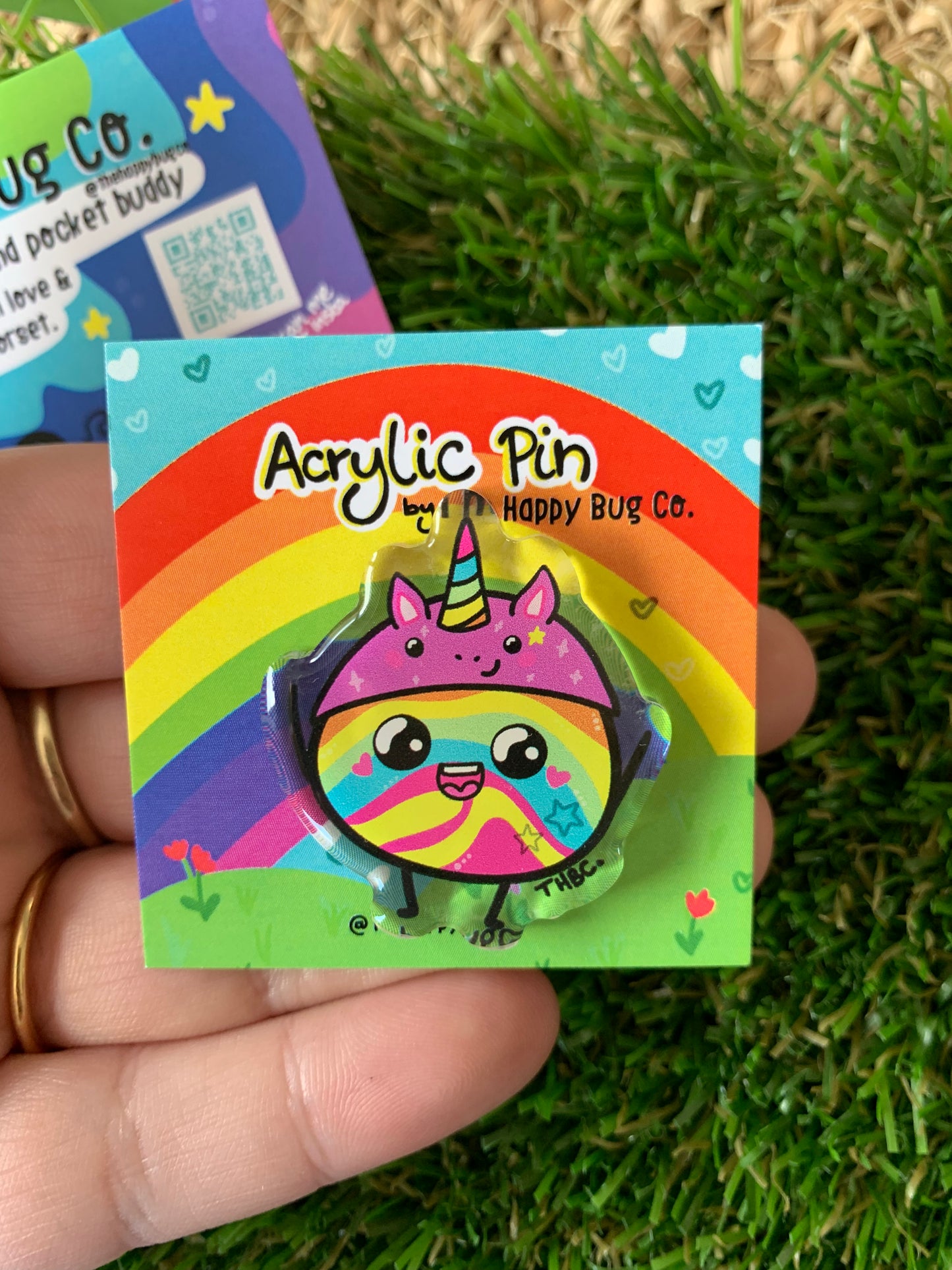 Acrylic Pin Badge - Choose your character