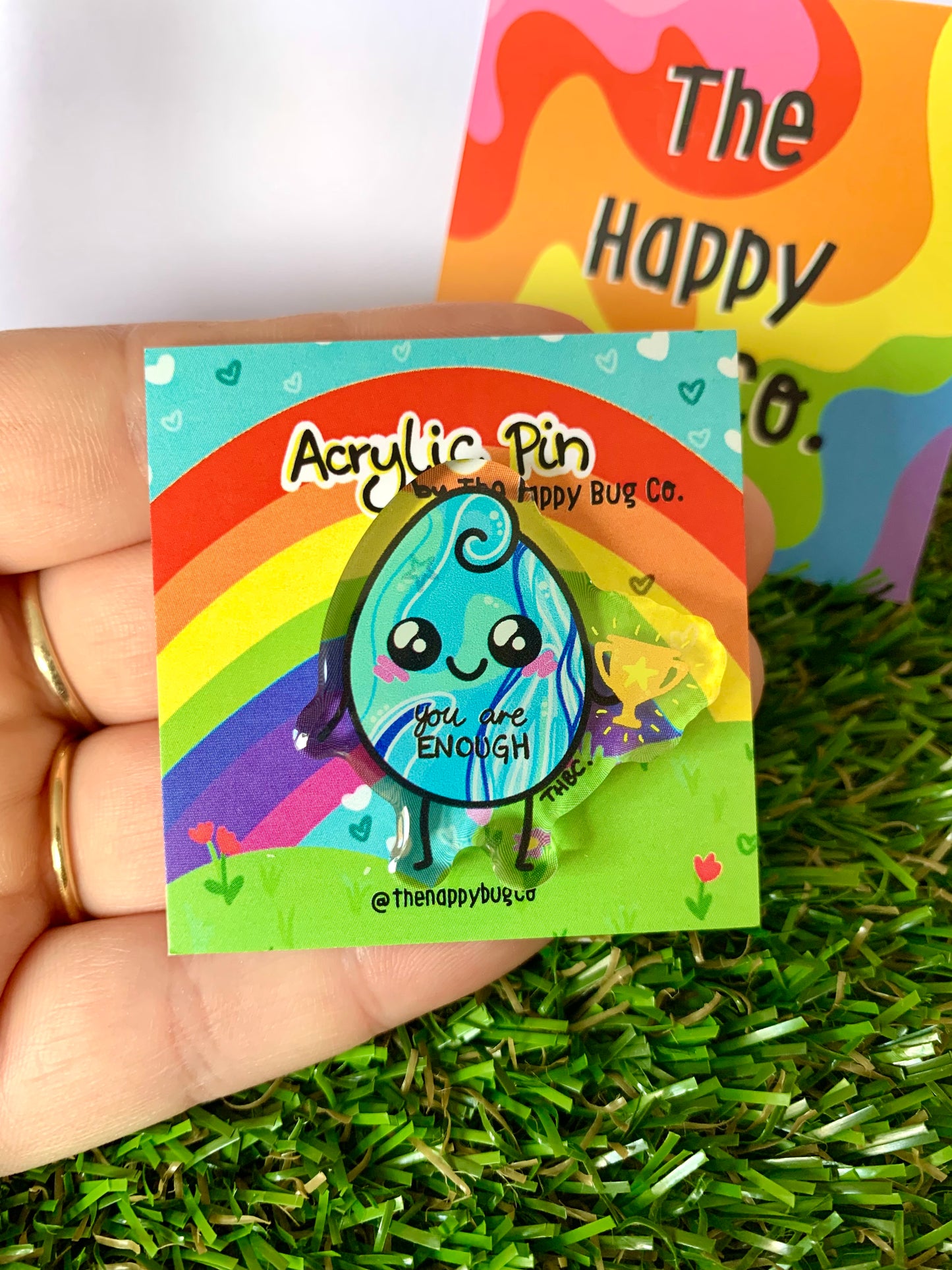 Acrylic Pin Badge - Choose your character