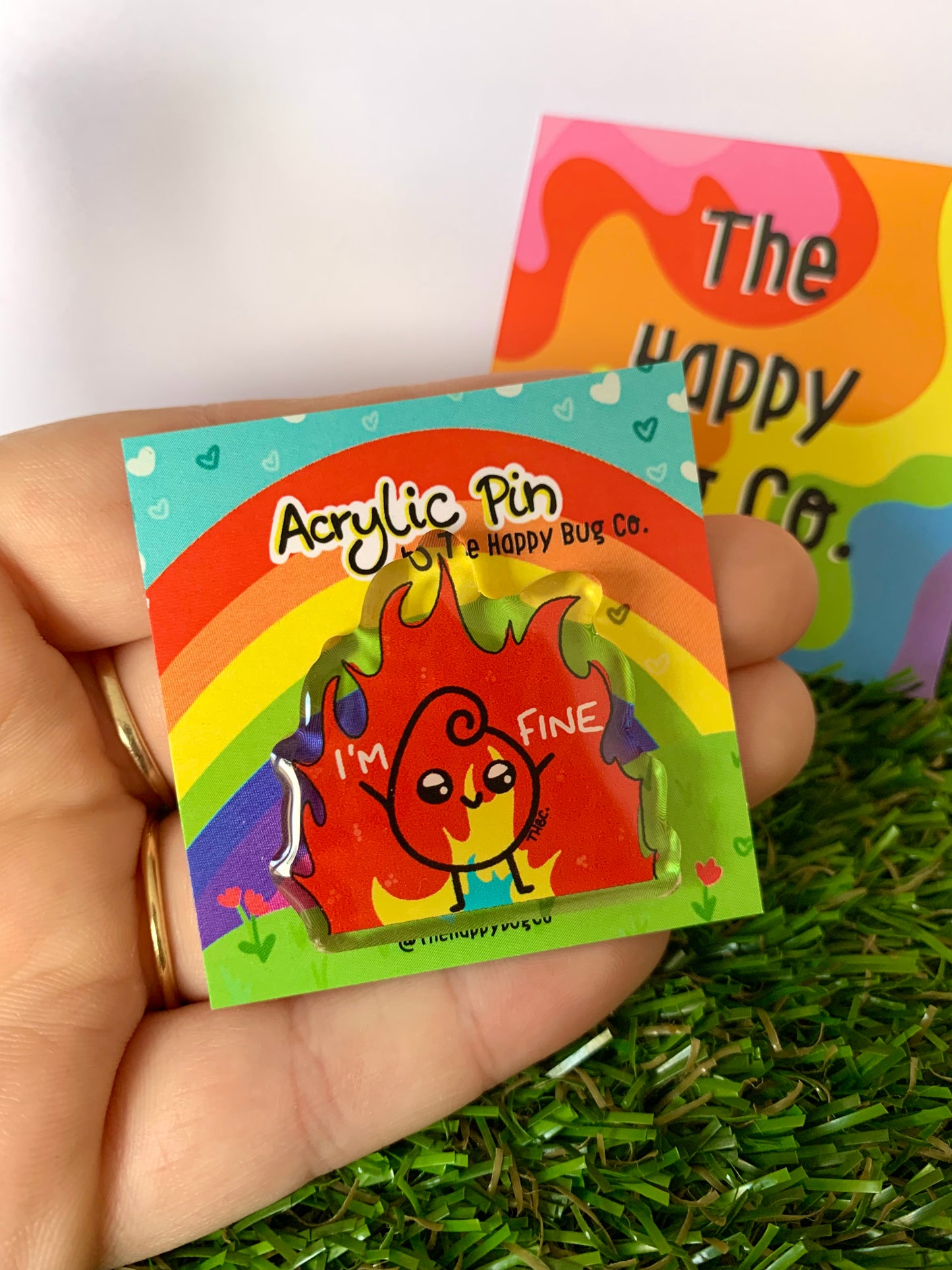 Acrylic Pin Badge - Choose your character