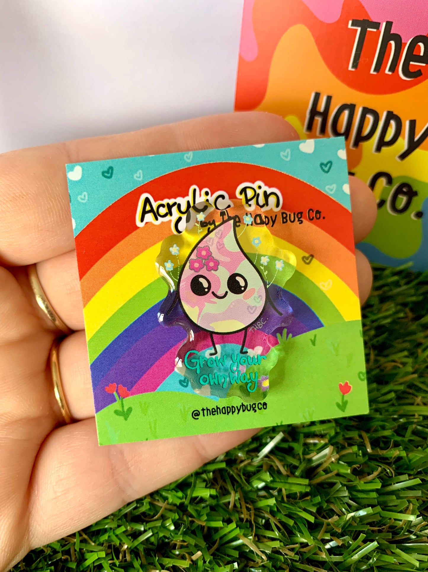 Acrylic Pin Badge - Choose your character