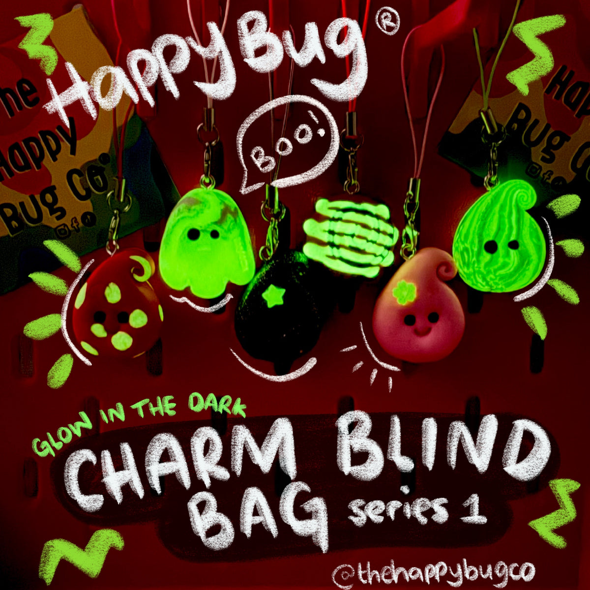 Charm Blind Bag Series 1 (glow in the dark)