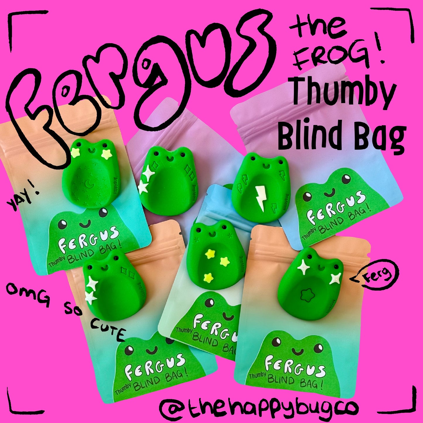 Fergus the Frog Thumby Blind Bag