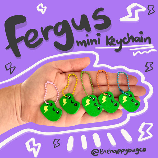 Fergus Mini Keychain
