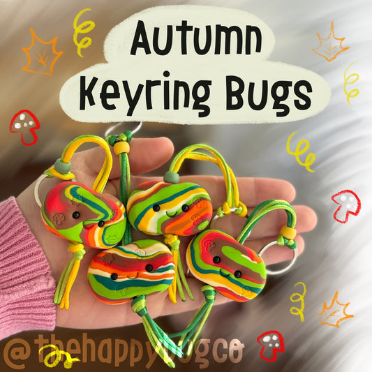 Autumn Keyring Bug