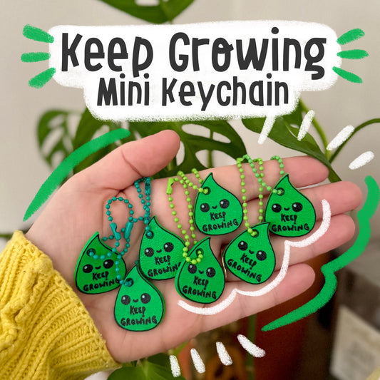 Keep Growing MINI Keychain