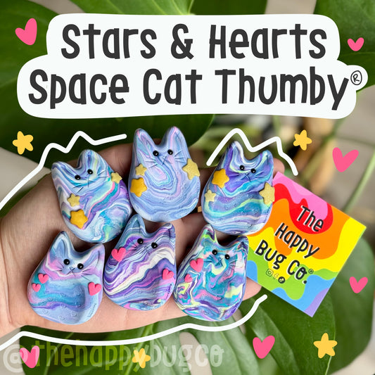 Space Cat Thumbys (textured)